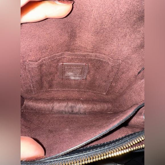 Coach Klare Belt Bag Black Leather Women's Bag - Picture 7 of 10